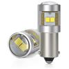 LishiLED 2PCS Lampadina BA9S T4W LED 12V 24V 6000K Bianco 500lm LED T4W Ba9s Luci Indicatore Direzione Laterale Interna Retromarcia Luce Targa per Camion Auto Moto