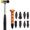 Janmobrian Tirabolli per Carrozzeria,Levabolli Carrozzeria Auto Asta Gancio Strumento di Riparazione Ammaccatura Senza Vernice Kit di Riparazione Ammaccatura Auto Grandine Martello Kit di Rimozione Ammaccature P