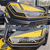 Resin Bike Adesivi Moto Compatibile con Benelli TRK 502X 2021-2026 Giallo. Protezione Moto Paramani Antigraffio e Antiurto. Adesivo 3D Resinato Made in Italy