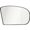 TUTTO PER QUATTRO, Vetro Specchietto Retrovisore Per Mercedes Classe C (W203) 2000-2007, Classe C Sportcoupe (CL203) 2000-2008, Classe E (W211) 2002-2006, Termico (Destro)
