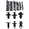 Xibao 190PCS Rivetti in Plastica per Auto,Accessori per Auto,6 Diverse Tipologie di Clip Rivetti Targa,Adatto alla Maggior Parte dei Rivestimenti per Auto,Pannelli Porta,Paraurti,Parafanghi