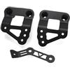 FNERRMEVC Per MT09 MT-09 XSR 900 2014-2024 FZ09 FZ-09 Passeggero Posteriore Pedali Pedane Abbassamento Kit Staffa Di Supporto Pedane