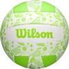 Wilson Pallone da Volley STAMP, In Pelle Sintetica, Audace e Luminoso, Prestazioni Affidabili, Misura Ufficiale, Verde/Bianco