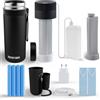 Home Care Wholesale Frigo Insulina da Viaggio 2-8℃, Mini Frigo per Medicinali con batteria 20000mAh, Elettrico Frigorifero per Insulina da Viaggio Dispositivo di Raffreddamento, Approvato TSA