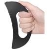 Helining Massaggiatore Gua Sha per il corpo in acciaio inossidabile, grande raschietto guasha con manico, massaggio linfatico per gambe, schiena, viso, collo, rilassamento muscolare e sollievo dal dolore