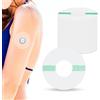 YOUSHARES Coperture per sensore Freestyle Free 2, impermeabili, 60 confezioni - Coperture per sensore Freestyle Libre, toppe adesive per la pelle (trasparente)