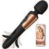 Cacuola Sex Toy Vibratoreper Donna Professionale con APP AI Sync, Battito Vuoto 3 in 1, Doppia Stimolazione Clitoride e Punto G, Squirting, Silicone Morbido, Impermeabile, per Donna e Coppie