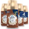 Glade Automatic Spray Ricarica, Profumatore per Ambienti, Fragranza Amber Moment, Formato Scorta da 4 Ricariche da 269 ml