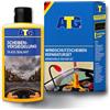 ATG® Set di Riparazione per Parabrezza con Lampada UV + Guarnizione per Parabrezza, 250 ml, Riparazione Fai da Te in Caso di pietrisco e Effetto Pioggia Perla