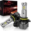 AUXIRACER H11 LED Lampadine, 32000LM luminosità 500% 6500K Bianco Freddo 120W, 1:1 Mini Dimensioni H11 H8 H9 LED, Plug and Play per Abbaglianti/Anabbagliante/Fendinebbia, 2Pezzi