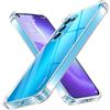 Olgary Cover per Oppo Find X3 Lite 5G 6.43 Pollici,Trasparente Custodia Anti Ingiallimento Chiaro Antiurto Ultra Sottile Morbido,Bumper Anti-Graffio Sottile Morbida TPU Protettiva Case
