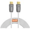RUIPRO Cavo in fibra ottica HDMI 8k certificato ULTRA 10m 8K60Hz 4K120Hz eARC 48Gbps HDR HDCP2.2/2.3 per RTX4080/4090/3080/3090, Xbox S/X, PS5/4, AVR, proiettore, LG/Samsung/Sony TV