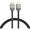 RUIPRO Cavo HDMI 2.1 certificato 8K 6.6ft/2m Ultra HD ad alta velocità 48Gbps 8K@60Hz 4K@120Hz Dynamic HDR eARC HDCP 2.2/2.3 Compatibile con lettore Blu-ray Proiettore HDTV Home Theater TV Box Giochi