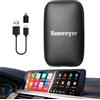 Sunweyer Adattatore Wireless Per Carplay Android Auto Integrato Youtube & Netflix Compatibile Con Le Auto Carplay Cablate In Fabbrica A Dongle Carplay Wireless Ai Box Converter