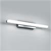 Yafido Luce per Specchio Bagno 40CM LED Applique Lampada Bianco Freddo 6000K, 9W Cromo Luci IP44 Moderno Lampade sopra Mobile Lavandino 230V Bathroom Light over Mirror