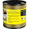 FarmNix Filo per Recinzione Elettrica 1067 m / 3500 ft - Diametro 2,3 mm, 6 Conduttori in Acciaio Inox & 24 Fili PE, Alta Visibilità Giallo-Nera per Cavalli, Bovini e Altri Animali