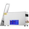VEVOR Pulitore ad Ultrasuoni 10L Dispositivo per Pulizia Ultrasuoni Macchina per Pulizia ad Ultrasuoni da 300W con Timer Riscaldatore, Pulitore Digitale da 40 kHz con Cestello per Parti Gioielli