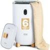 VEVOR 35L Grande Scaldasalviette Secchio con Schermo LED, Funzione di Asciugatura, Timer Regolabile, Accappatoio, Coperta Pigiama, Spegnimento Automatico, Scaldasalviette Intelligente Bianco