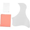 UPKOCH Adesivo per Chitarra Trasparente Autoadesivo, Protezione Anti-graffio | Effetto Decorativo, Pannello per Accordi, Accessorio Nano Colore Casuale