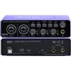 BOMGE Interfaccia audio USB con alimentazione phantom XLR/48V, 32bit/192kHz ad alta fedeltà, per interfaccia mixer audio da studio per chitarristi, cantanti, podcaster, produttori, Plug and Play