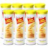 Generico 8 x 100g San Carlo Chips Dore Vivace, Maxitubo Patatine Ondulate alla Paprika