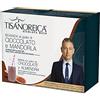 Gianluca Mech | Tisanoreica Bevanda Proteica al Gusto Cioccolato e Mandorla, 1 x 120g, Integratore Alimentare Keto