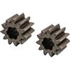 ITSHBHEN 2 Pezzi di ingranaggio del pignone del Settore dello sterzo GX20053 Tosaerba for John for Deere 155C 190C D100 D110 LA140 LA150 LA100 LA125 X110 X120