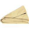 POKAR Copricuscino Impermeabile per Cuscini per Europallet - Cuscino-Schienale 120x40, Beige