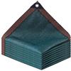 Generico Telo Ombreggiante Esterno con Occhielli, 90% Anti UV, Tessuto HDPE 10 Aghi, Telo Ombreggiante Verde per Giardino, Pergola, Balcone, Serra(Dark green,2x5m)