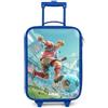 NoBoringSuitcases.com NoBoringSuitcases© Valigia Blu Per Bambini Compatto Bagaglio Ultraleggero