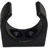 Vibsky Clip di stoccaggio gancio per barca per supporto canna in nylon resistente 1-14 pollici pali per pesca marina accessorio per nero