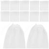 HAPINARY Borse Porta Scarpe Non Tessuto 50 Pezzi, Sacchetti Bianco 32x38 cm con Chiusura a Coulisse, Sacchetti Antipolvere per Scarpe da Viaggio e Uso Domestico, Ideali per Uomo e Donna