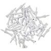 ZUGLQYSX Tee da Golf 50 Pezzi Professionali 59 mm Prodotti for la Pratica Accessori Supporto for Sfera in plastica for Unghie Limite(Color 01)