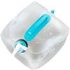 Générique Bidone d'acqua - 10 litri - Borsa pieghevole portatile impermeabile - grande secchio d'acqua portatile per esterni, per idratazione di viaggio, sopravvivenza temporale Van Road Trip Picnic