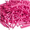 FCfpxwtz Tee da Golf di Alta qualità, Tee da Golf Alti in Legno Rosa, Confezione 250-2000 Pezzi(83.0mm 250 Pack)