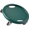 Yechiry Trainer Addominale a Disco Scorrevole con 4 Rulli per un Allenamento Efficace del a Casa, Materiali Durevoli per un Uso Duraturo (GREEN)