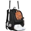 Machify Zaino per attrezzatura da baseball con supporti per mazze, borsa sportiva di grande capacità con scomparto per scarpe, zaino multiuso da allenamento per baseball, softball, attrezzatura lacrosse, 34 x