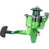Lylithuif Mulinelli da pesca spinning MX Potente corpo in metallo Rapporto di trasmissione 5.2:1 Funzionamento regolare ad alta velocità per canna da pesca con esca d'acqua dolce e salata (MX1000)