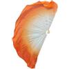 DSFIHJO Ventagli Danza del Ventre Chiffon Grande ventaglio Velo Apertura Puntelli da Ballo Lisca di Pesce Manico Pieghevole Cinese 85 cm(Color 19,2PCS)
