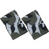 YOSADIER Fascia Elastica Polso 2 Pezzi in Nailon per Palestra Uomo e Donna, Tutore per Polso Massimo Supporto e Riduzione del Dolore, per Allenamento e Fitness