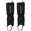 Generic 1 paio di ghette da trekking impermeabili, protezione traspirante per trekking, copriscarpe da neve con vestibilità regolabile, accessorio per alpinismo, ciaspolate, zaino in spalla e avventure