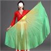 DSFIHJO Ventagli Danza del Ventre Grande ventaglio in Chiffon Velo da Ballo Puntelli a Lisca di Pesce Manico Pieghevole Cinese 85 cm(Color 4,1PCS)
