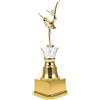 SHINEOFI Coppa di Danza in Plastica Oro Leggero e Facile da Conservare per Scuole e Club Design Elegante e Adulti