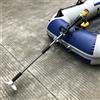 QHZYMX Pagaia motorizzata Kayak Systems di Propulsione per Barche Azionato da Trapano con Staffa Fissaggio, Elica A per Leggera, Componente Portatile per La Canoe(1pc with Bracket,125cm/4.1')