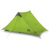 Night Cat Tenda ultraleggera per 1 persona per escursionista professionale con zaino in spalla, solo 0,9 kg, tenda da campeggio Lanshan, tenda da terra per pioggia pesante, impermeabile, bastone da