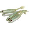 Generic Esche Artificiali per Swimbait con Coda a 4 T, Esca Morbida da 75 Mm, Ideali per la Pesca in Acqua Dolce e Marina (ORANGE)