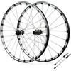 HWEVDHJ 26/27,5/29 Pollici Set Di Ruote Per Mountain Bike Cerchi In Lega Di Alluminio Freno A Disco A Sgancio Rapido For Cassetta A 7-12 Velocità Ruote Anteriore E Posteriore(Silver,26 Front)