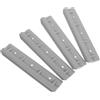 Mikikit 4pezzi Staffa Clip per Sedile Barca Gonfiabile in PVC Clip per Kayak Canoe e Yacht Supporto Antiscivolo Resistente alle Intemperie Facile da Installare e Rimuovere