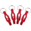 SHINEOFI 4 Pezzi Clip di Rilascio Rapido Compatibile Controllo Preciso della velocità di Affondamento in ABS per Lenza da Pesca Rossa Attrezzatura da Pesca Offshore