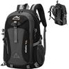 Vexnaro Zaino Trekking, 40 Litri Grande Volume Zaino Multifunzione, Zaino Ultra leggero Pieghevole, Leggero Traspirante, Impermeabile Zaino da Viaggio, per Uomo/Donna, Escursionismo, Campeggio